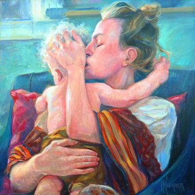 NORA KOERBER - TENDRILS - OIL - 12 X 12