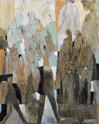 LYNN WELKER - SHADOWED MEMORIES - ACRYLIC - 24 X 30