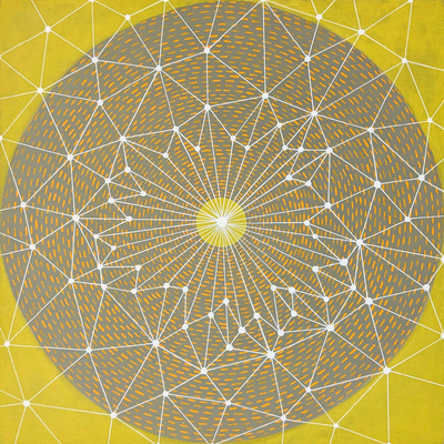 SEIKO TACHIBANA - SPATIAL DIAGRAM G12-18 - ACRYLIC - 12 X 12