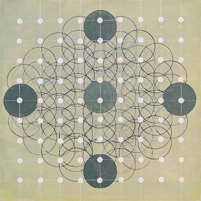 SEIKO TACHIBANA - SPATIAL DIAGRAM G12-25 - ACRYLIC - 12 X 12